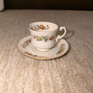 Fine Bone Teacup and Saucer Set